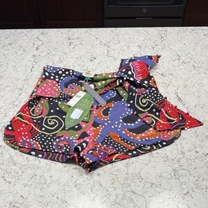 Farm Rio Multicolor High Waist Women's Shorts NWT size M